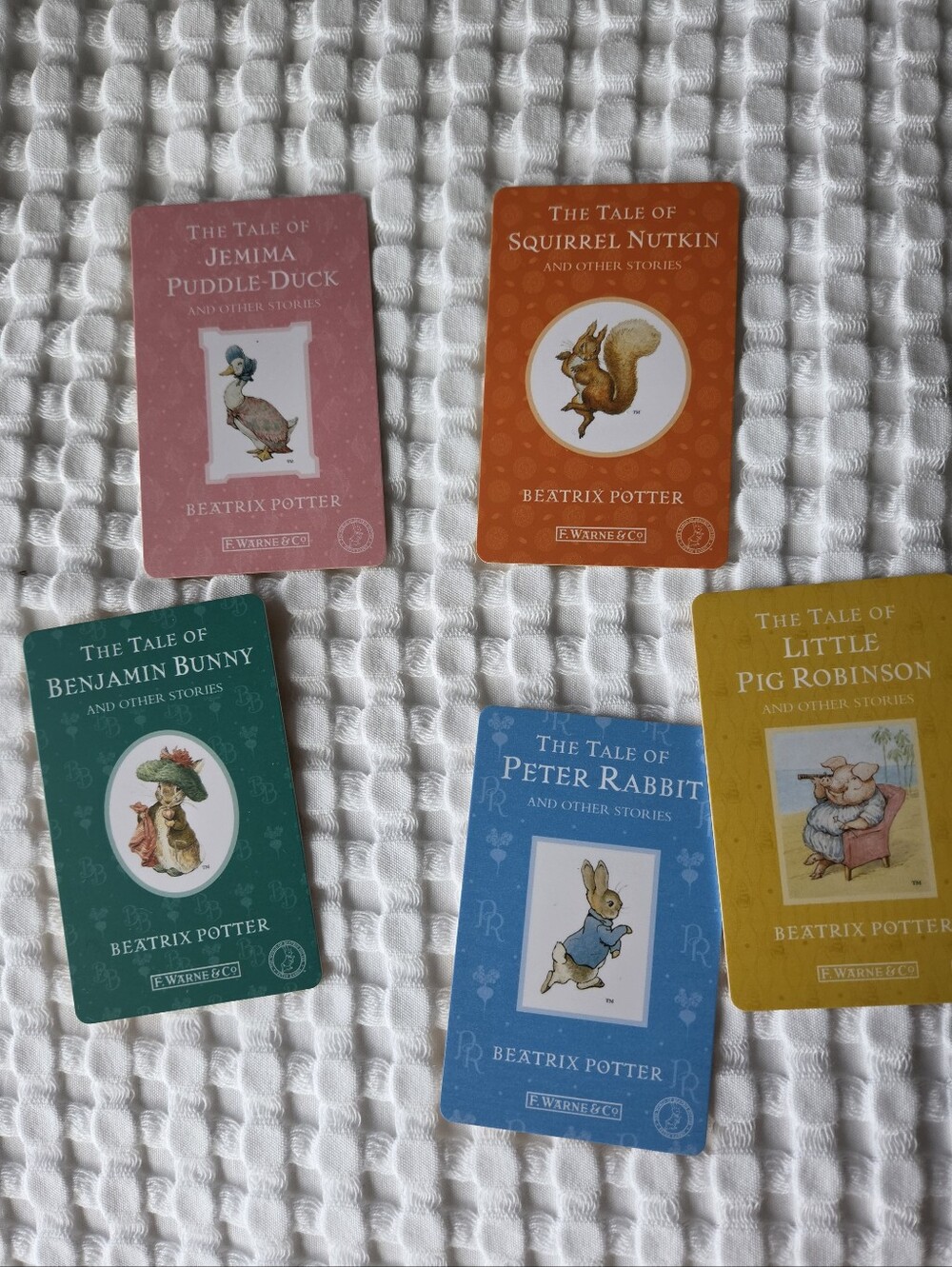 Beatrix Potter Peter Rabbit Yoto Player Cards